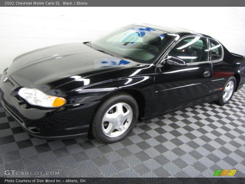 Black / Ebony 2002 Chevrolet Monte Carlo SS