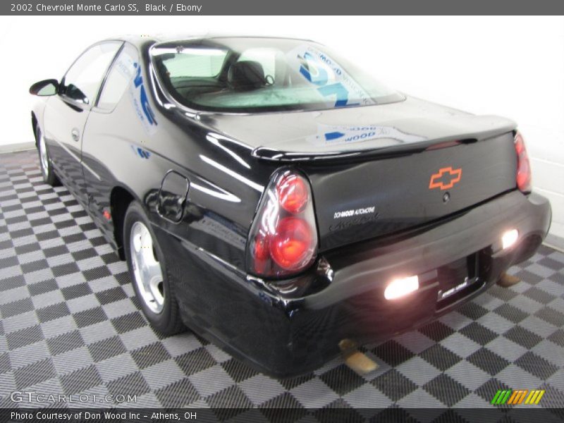 Black / Ebony 2002 Chevrolet Monte Carlo SS
