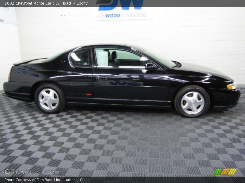Black / Ebony 2002 Chevrolet Monte Carlo SS