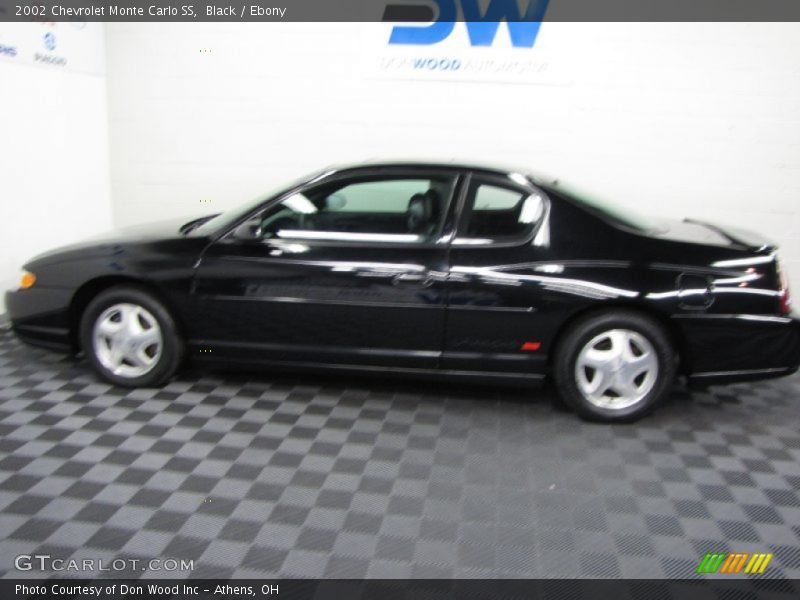 Black / Ebony 2002 Chevrolet Monte Carlo SS