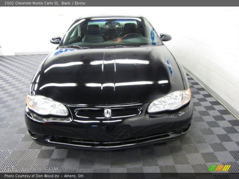 Black / Ebony 2002 Chevrolet Monte Carlo SS