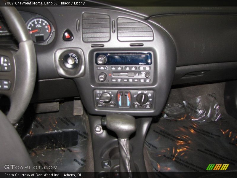 Black / Ebony 2002 Chevrolet Monte Carlo SS