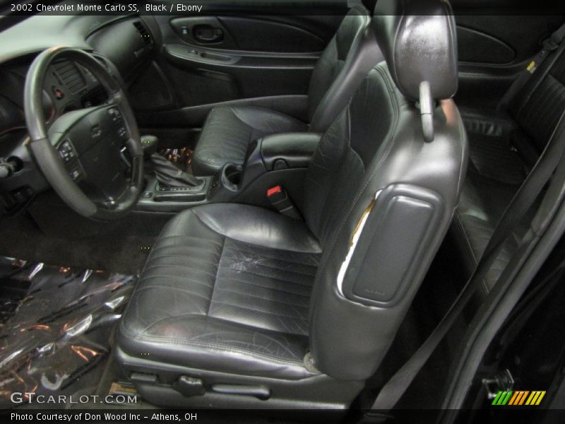 Black / Ebony 2002 Chevrolet Monte Carlo SS