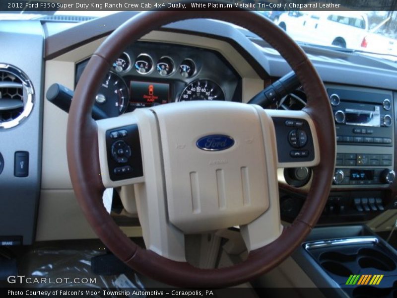  2012 F350 Super Duty King Ranch Crew Cab 4x4 Dually Steering Wheel