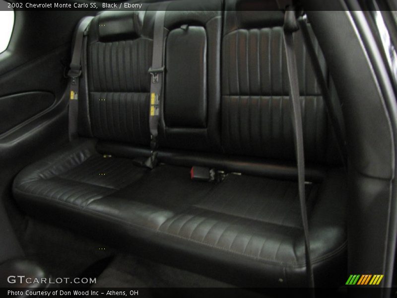 Black / Ebony 2002 Chevrolet Monte Carlo SS