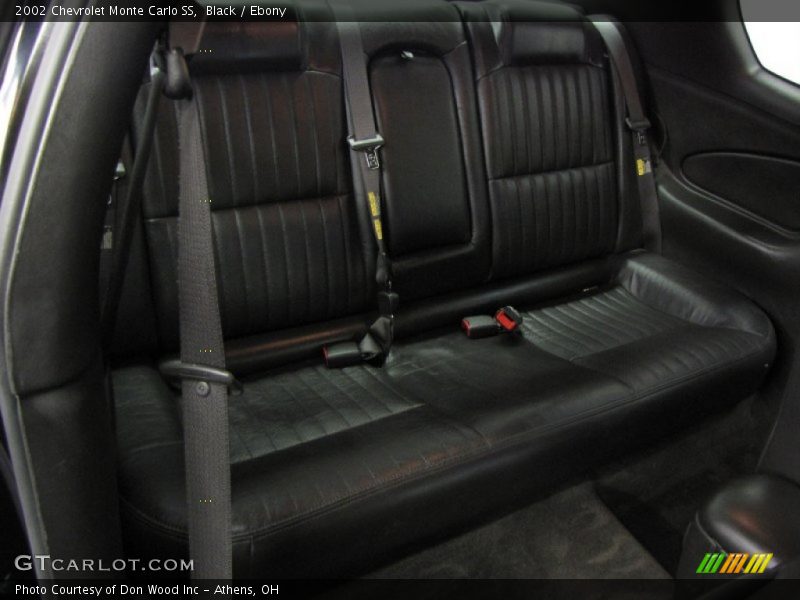 Black / Ebony 2002 Chevrolet Monte Carlo SS