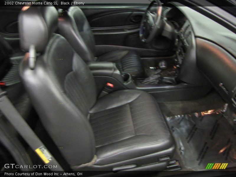 Black / Ebony 2002 Chevrolet Monte Carlo SS