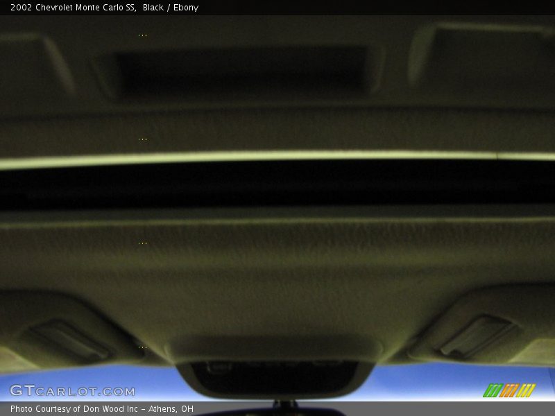 Black / Ebony 2002 Chevrolet Monte Carlo SS