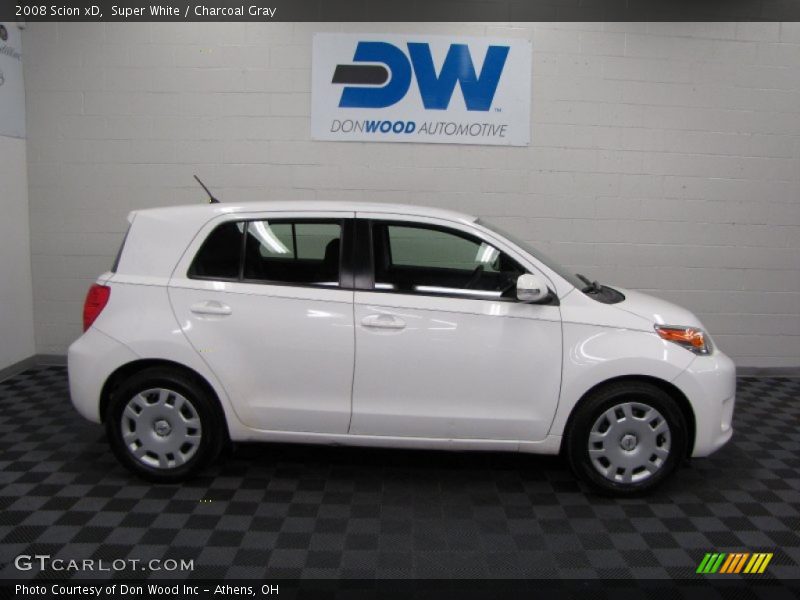 Super White / Charcoal Gray 2008 Scion xD