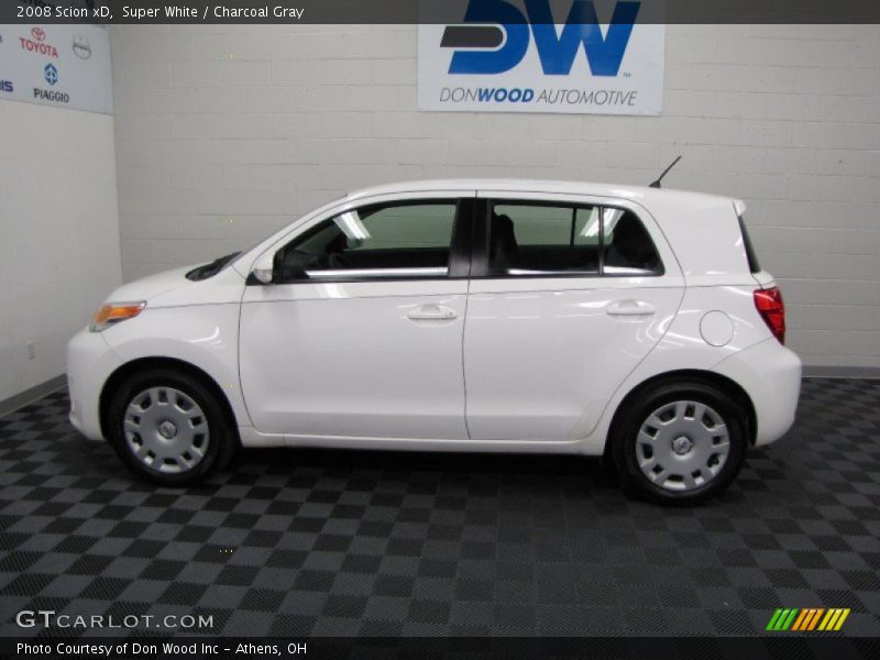 Super White / Charcoal Gray 2008 Scion xD