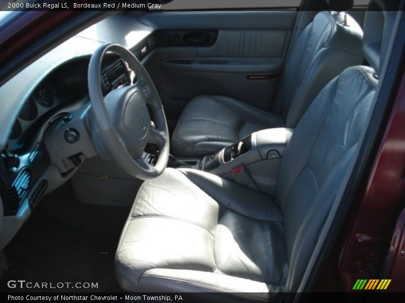 Bordeaux Red / Medium Gray 2000 Buick Regal LS