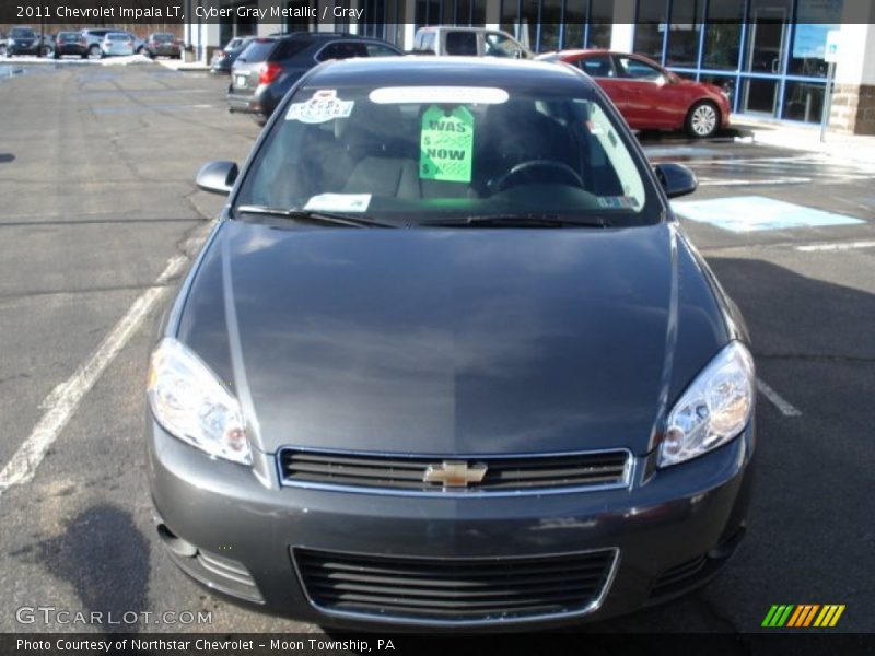 Cyber Gray Metallic / Gray 2011 Chevrolet Impala LT