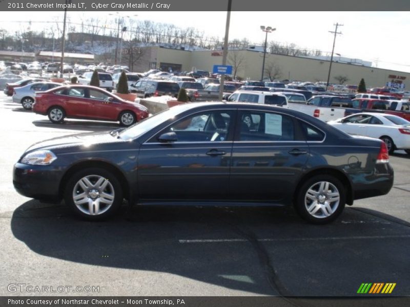 Cyber Gray Metallic / Gray 2011 Chevrolet Impala LT