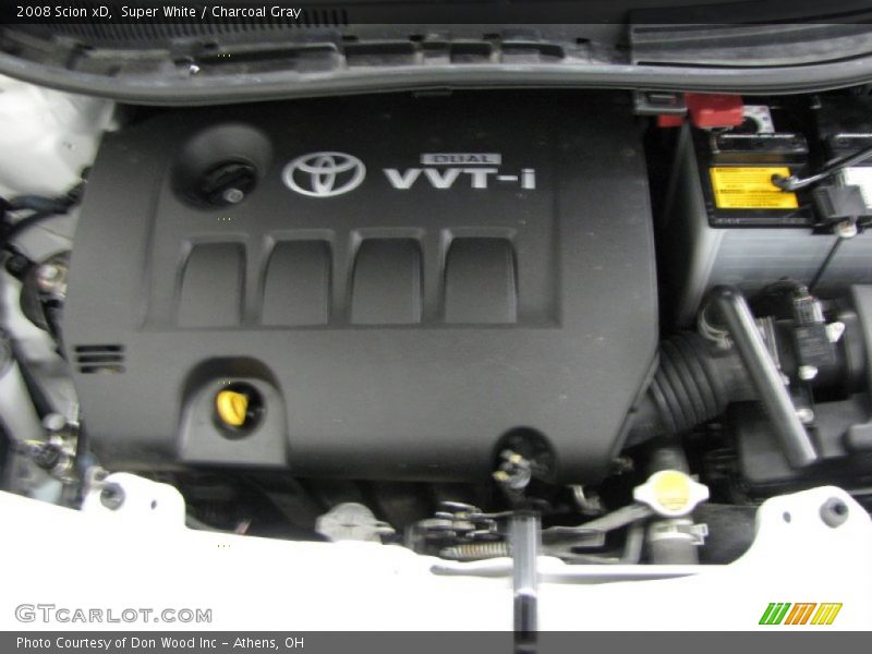Super White / Charcoal Gray 2008 Scion xD