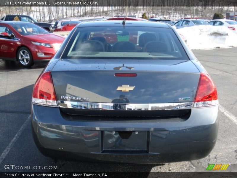 Cyber Gray Metallic / Gray 2011 Chevrolet Impala LT