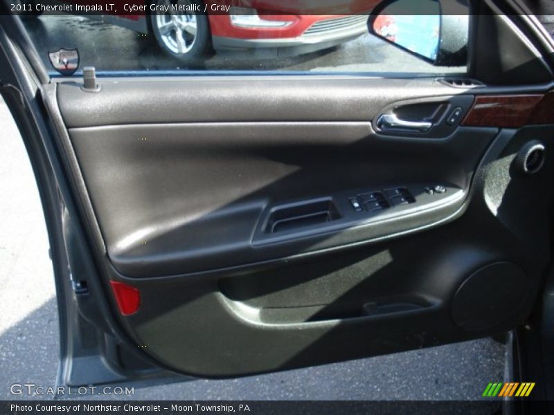 Cyber Gray Metallic / Gray 2011 Chevrolet Impala LT