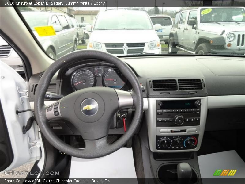 Summit White / Ebony 2010 Chevrolet Cobalt LT Sedan