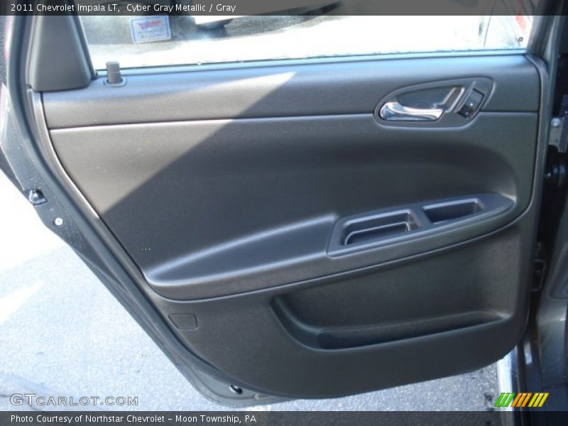 Cyber Gray Metallic / Gray 2011 Chevrolet Impala LT