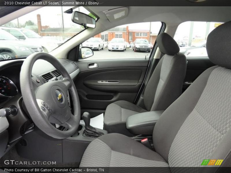 Summit White / Ebony 2010 Chevrolet Cobalt LT Sedan
