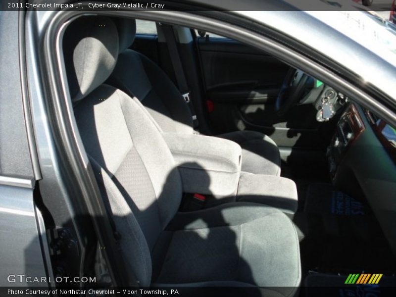 Cyber Gray Metallic / Gray 2011 Chevrolet Impala LT