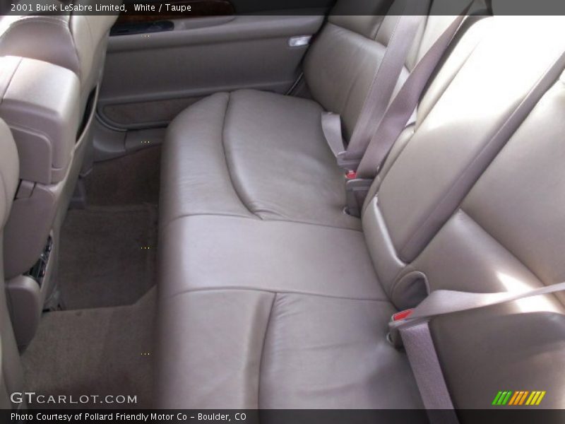White / Taupe 2001 Buick LeSabre Limited