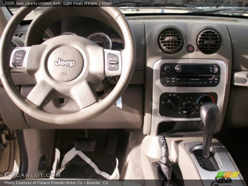 Light Khaki Metallic / Khaki 2005 Jeep Liberty Limited 4x4