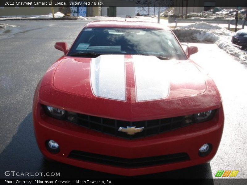 Victory Red / Black 2012 Chevrolet Camaro LT Coupe