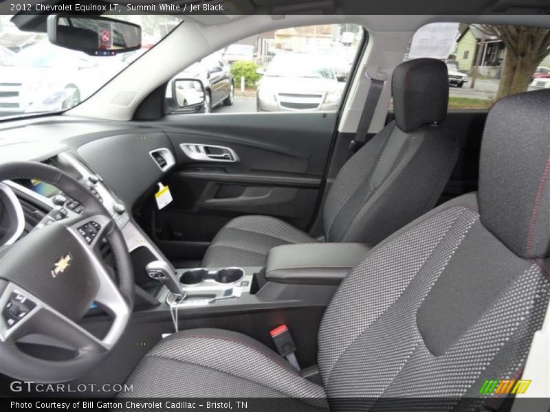 Summit White / Jet Black 2012 Chevrolet Equinox LT