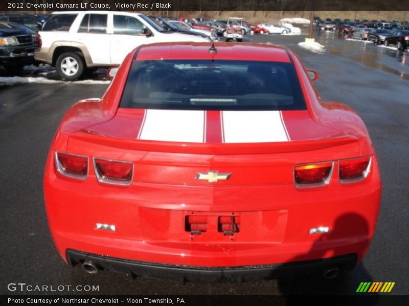 Victory Red / Black 2012 Chevrolet Camaro LT Coupe