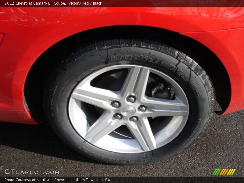 Victory Red / Black 2012 Chevrolet Camaro LT Coupe