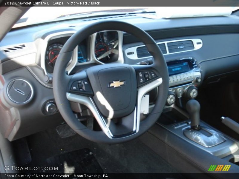 Victory Red / Black 2012 Chevrolet Camaro LT Coupe