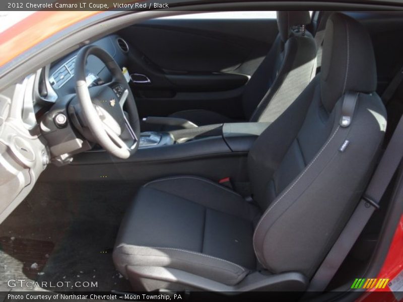 Victory Red / Black 2012 Chevrolet Camaro LT Coupe