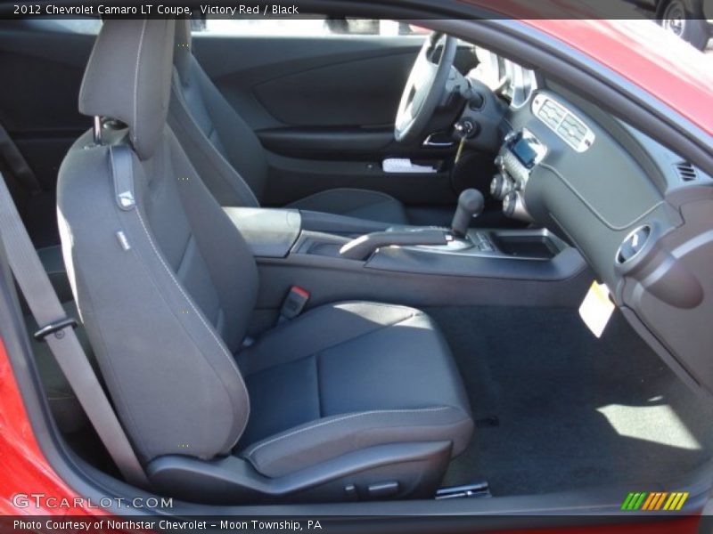 Victory Red / Black 2012 Chevrolet Camaro LT Coupe