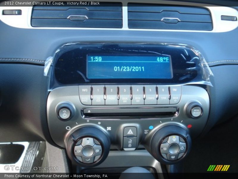 Victory Red / Black 2012 Chevrolet Camaro LT Coupe