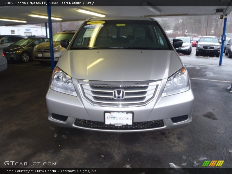 Silver Pearl Metallic / Gray 2009 Honda Odyssey LX