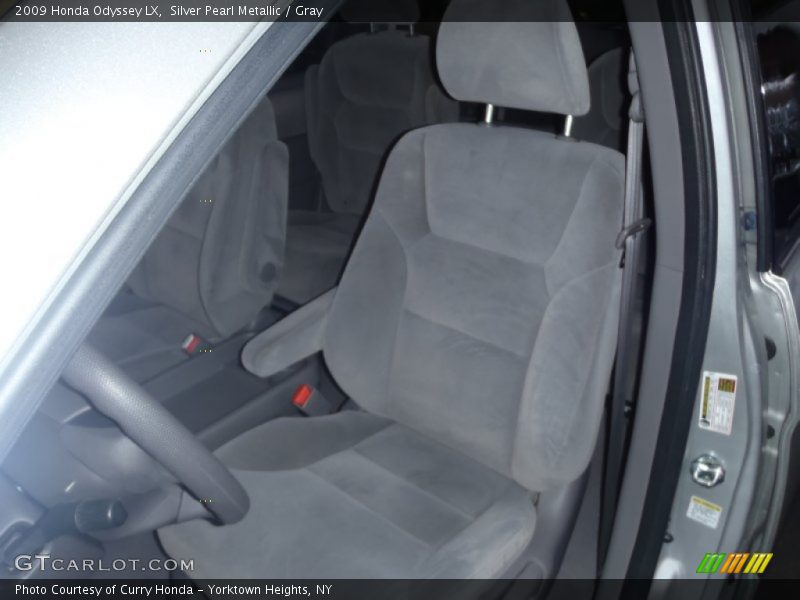 Silver Pearl Metallic / Gray 2009 Honda Odyssey LX