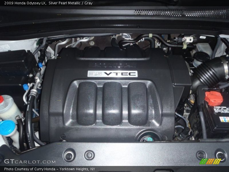 Silver Pearl Metallic / Gray 2009 Honda Odyssey LX