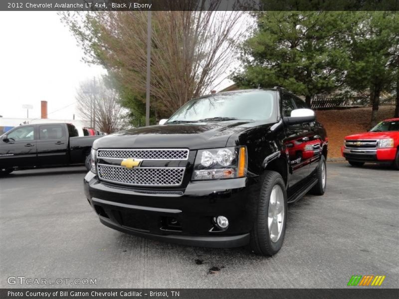 Black / Ebony 2012 Chevrolet Avalanche LT 4x4