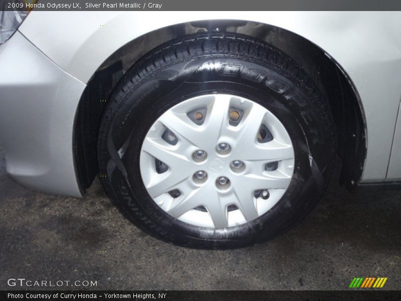 Silver Pearl Metallic / Gray 2009 Honda Odyssey LX