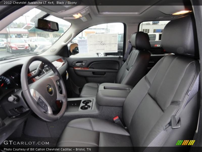 Black / Ebony 2012 Chevrolet Avalanche LT 4x4