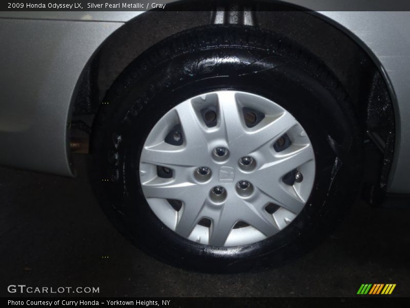 Silver Pearl Metallic / Gray 2009 Honda Odyssey LX
