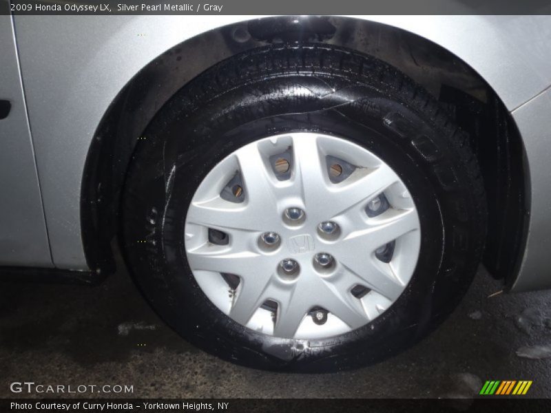 Silver Pearl Metallic / Gray 2009 Honda Odyssey LX