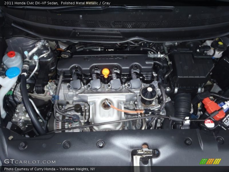 Polished Metal Metallic / Gray 2011 Honda Civic DX-VP Sedan
