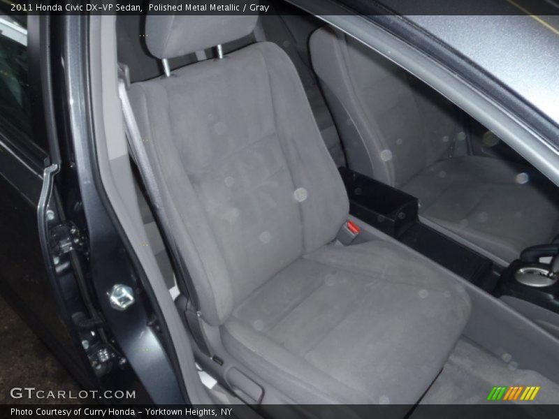 Polished Metal Metallic / Gray 2011 Honda Civic DX-VP Sedan