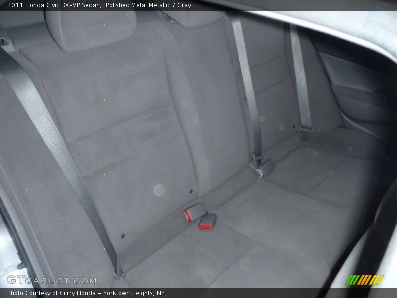 Polished Metal Metallic / Gray 2011 Honda Civic DX-VP Sedan