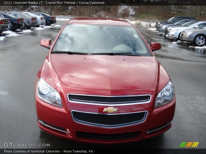 Crystal Red Tintcoat / Cocoa/Cashmere 2012 Chevrolet Malibu LT