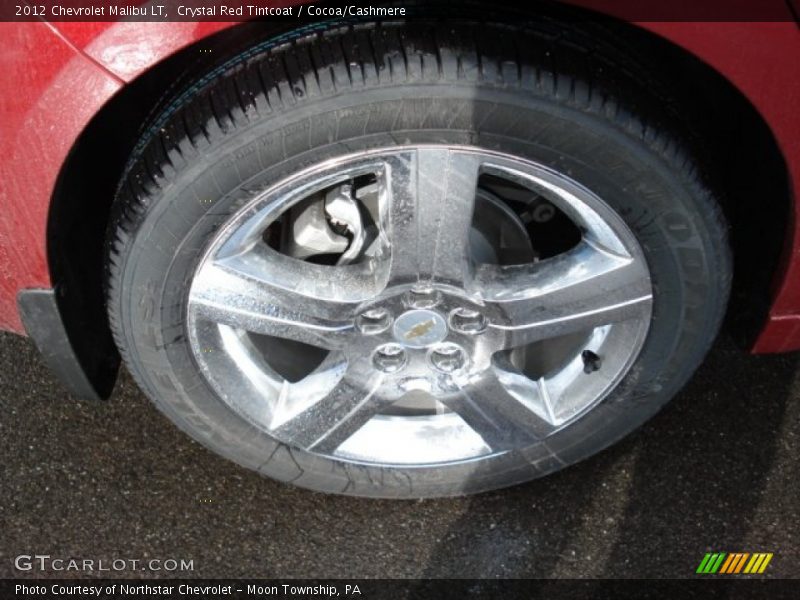 Crystal Red Tintcoat / Cocoa/Cashmere 2012 Chevrolet Malibu LT