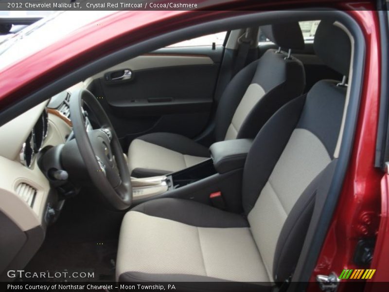 Crystal Red Tintcoat / Cocoa/Cashmere 2012 Chevrolet Malibu LT