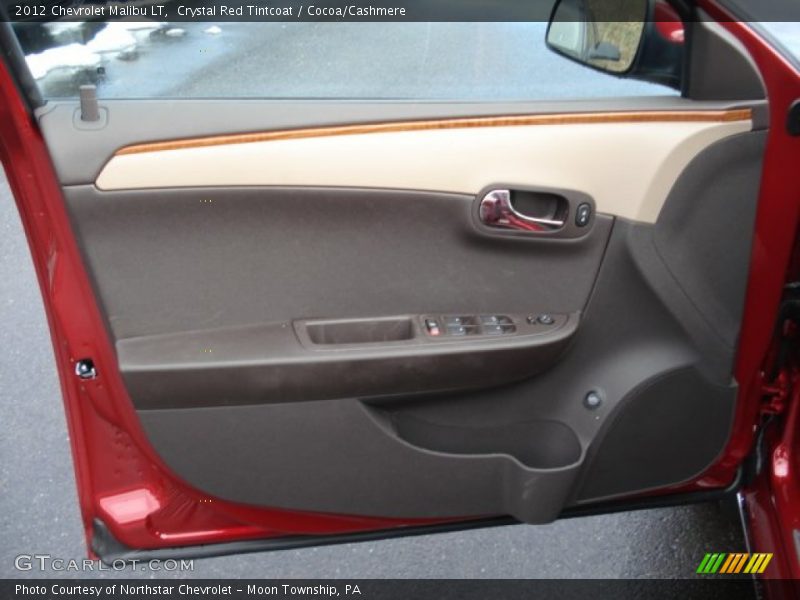 Crystal Red Tintcoat / Cocoa/Cashmere 2012 Chevrolet Malibu LT