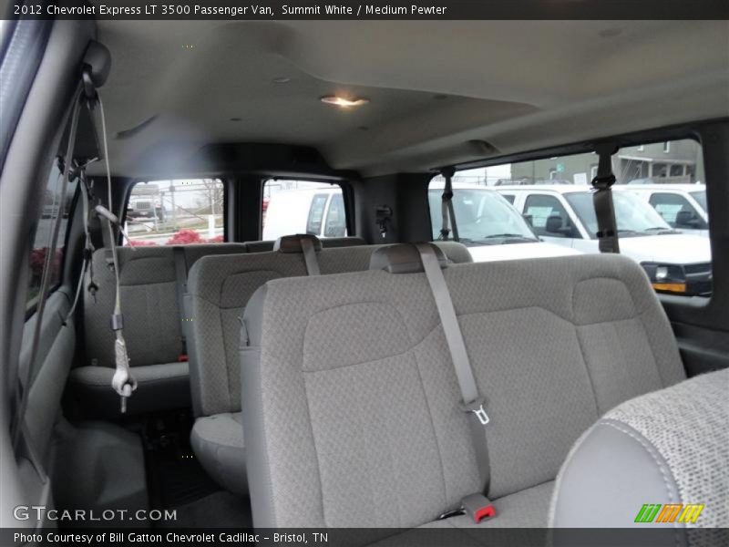  2012 Express LT 3500 Passenger Van Medium Pewter Interior